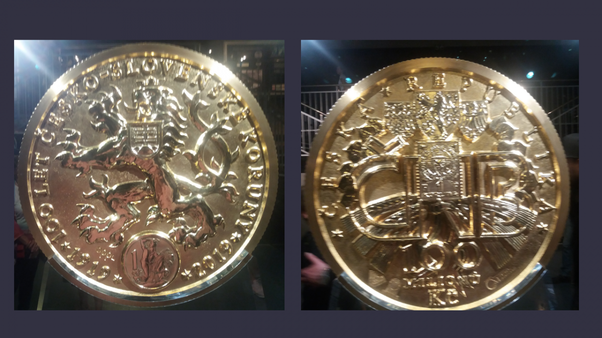130kg zlatá mince